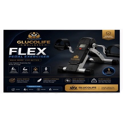 GlucoLife Wellness FLEX Pedal Exerciser