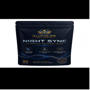 GlucoLife Wellness NIGHT SYNC Overnight Recovery Patches – 30 Count